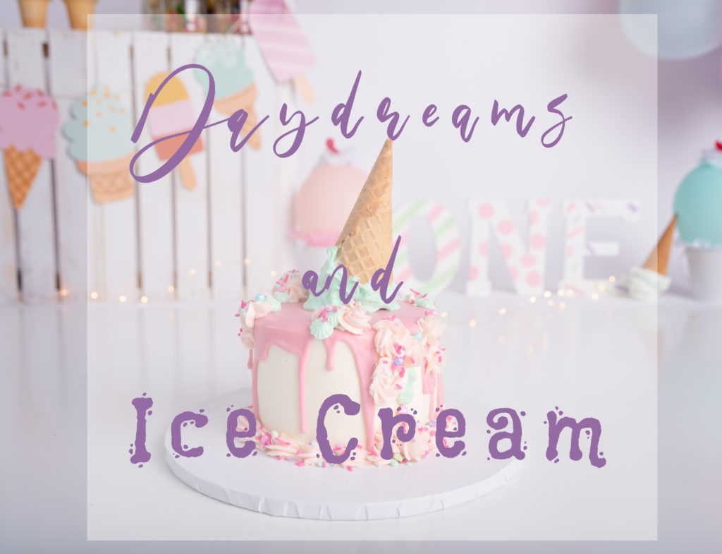 Ice cream themed photoshoot, ice cream cake, ice cream cake smash inspiration, ice cream cake smash photography